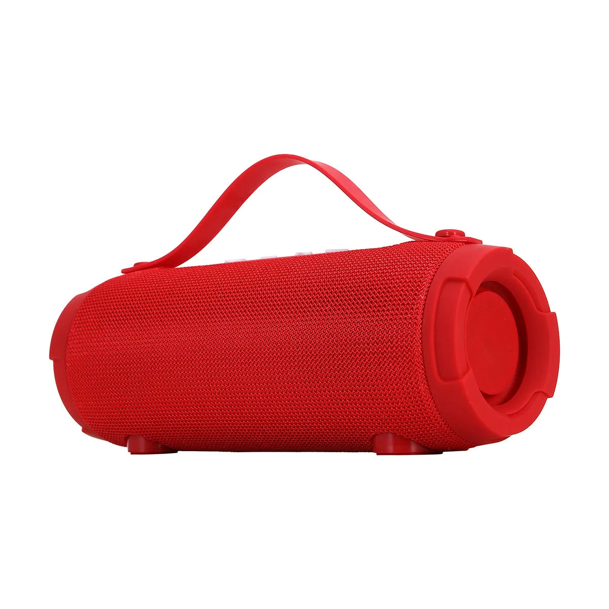 15W Splashproof Barrel Bluetooth Portable Speaker - Black / Red / Pink