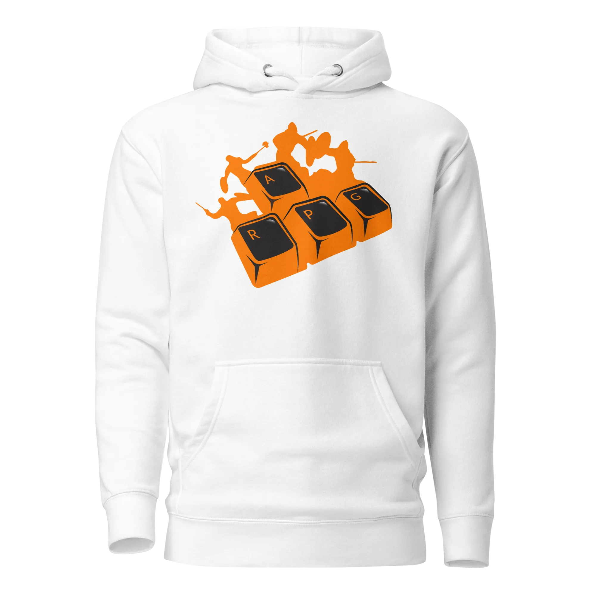 ARPG Premium Unisex Hoodie (White)