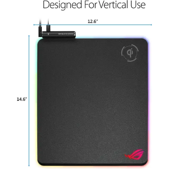 ASUS ROG Balteus Qi RGB Gaming Mouse Pad
