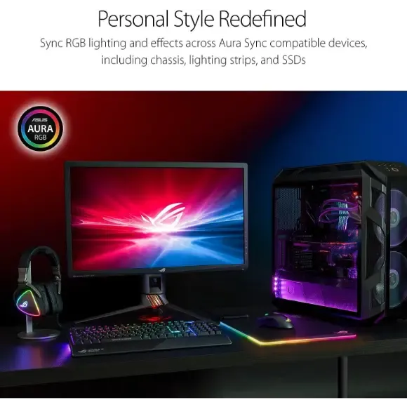 ASUS ROG Balteus Qi RGB Gaming Mouse Pad
