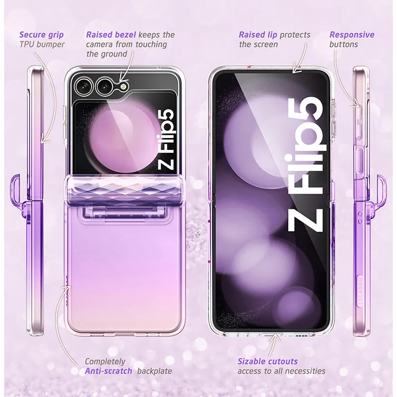 Galaxy Z Flip5 Halo - Gradient Purple