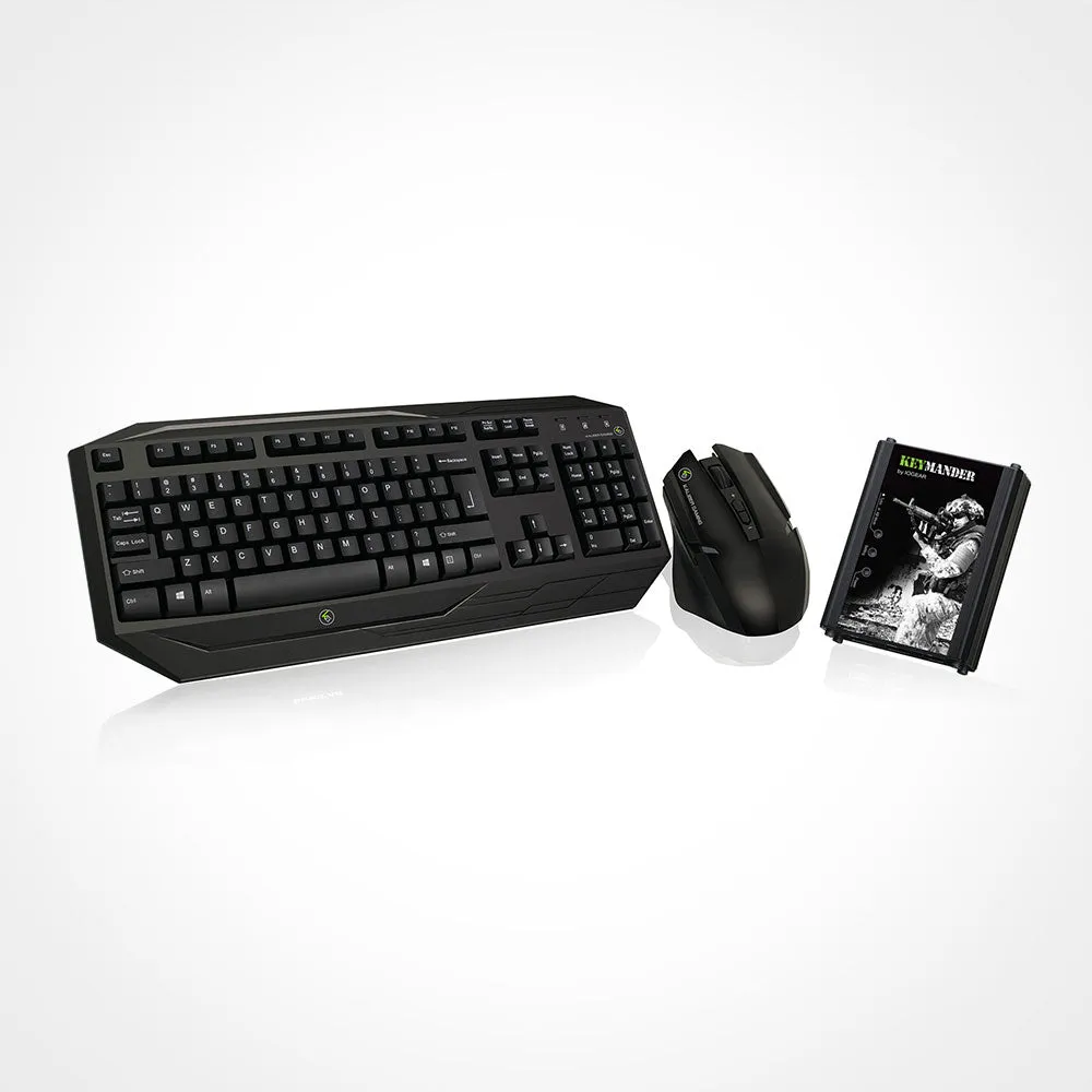 IOGEAR KeyMander Wireless Keyboard and Mouse Bundle