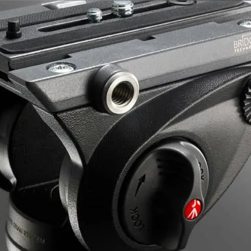 Manfrotto 755CX3 Video Tripod   MVH500AH Fluid Head