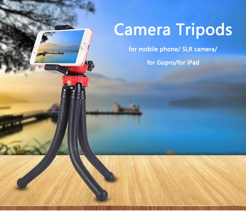 Mini Flexible Tripod Octopus Spider Stand Holder