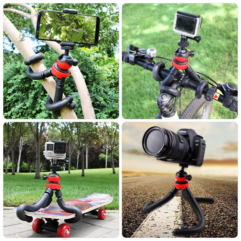 Mini Flexible Tripod Octopus Spider Stand Holder