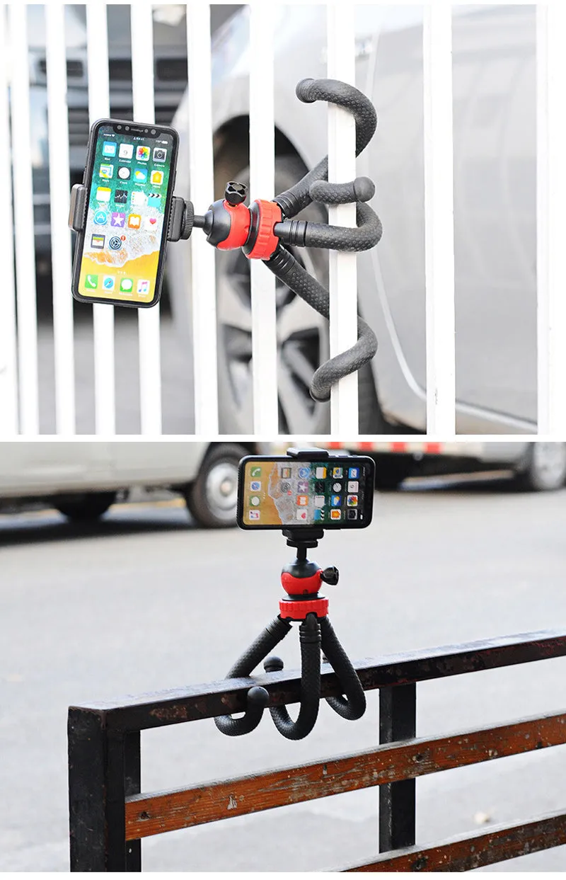 Mini Flexible Tripod Octopus Spider Stand Holder