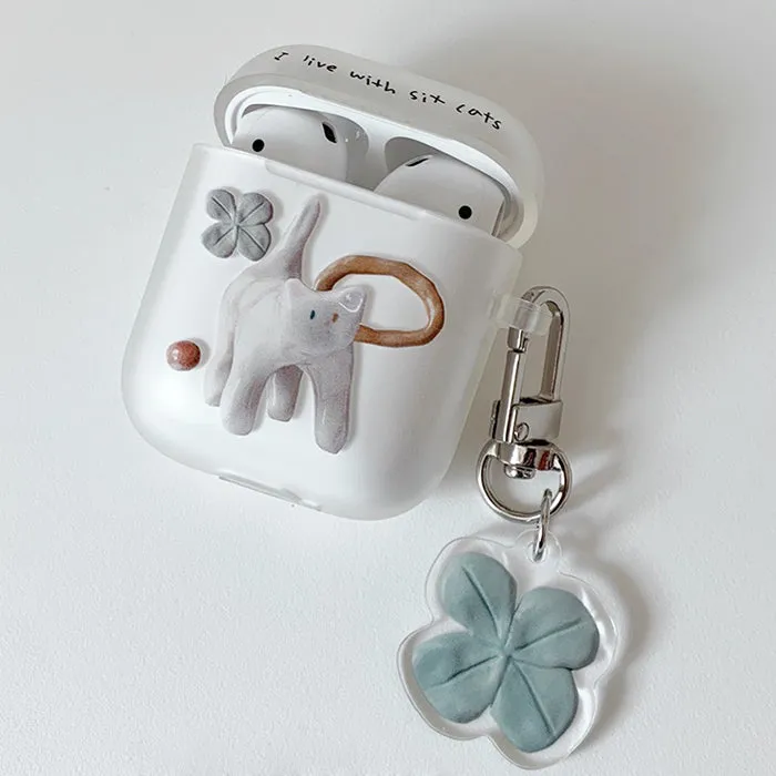 Naughty Cat AirPods Case