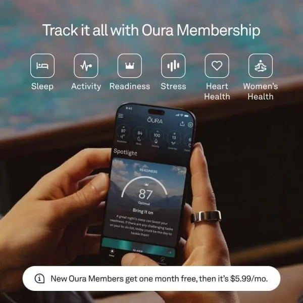 Oura ring 4 smart ring purchase with sizing kit for accurate fit