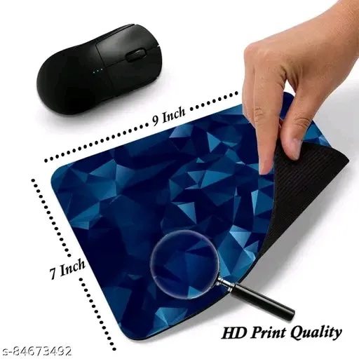 Party Gift suitable & standard size(9by7inch) ,easily clean and  non slip surface pad for freely work and gaming  on Laptop/Computer MousepadPremium 9x7 Inch Non-Slip Mouse Pad – Smooth Surface for Gaming &amp; Work"