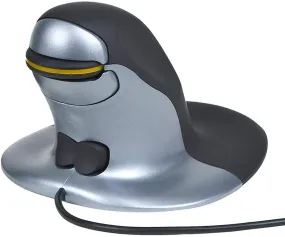 Penguin Vertical Mice, Wired & Wireless and Ambidextrous Penguin Vertical Mice, Wired & Wireless and Ambidextrous