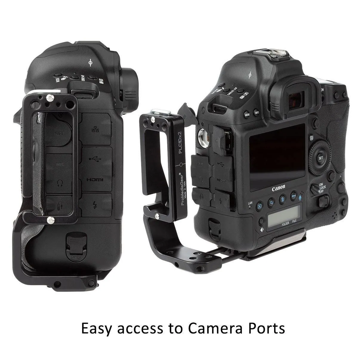 PLC1DX3 Arca-Swiss L-Bracket for Canon 1Dx Mark 3