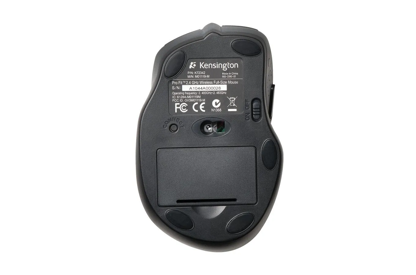 Pro Fit Full Sized Wireless Mouse