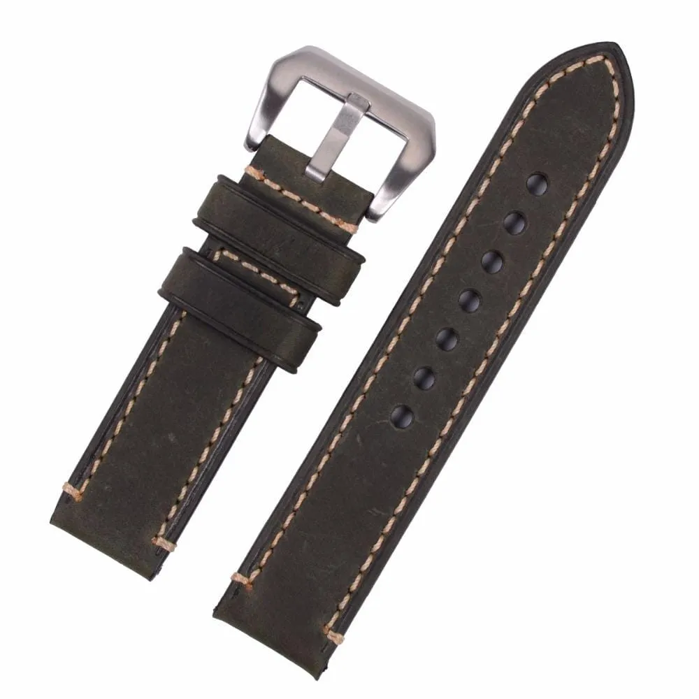 Retro Leather Straps Compatible with the Xiaomi Amazfit Smart Watch, Smart Watch 2
