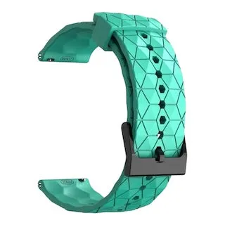 Ryze Evo Smart Watch compatible Silicone Football Pattern Watch Straps