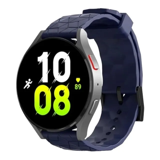 Ryze Evo Smart Watch compatible Silicone Football Pattern Watch Straps