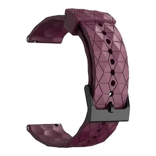 Ryze Evo Smart Watch compatible Silicone Football Pattern Watch Straps