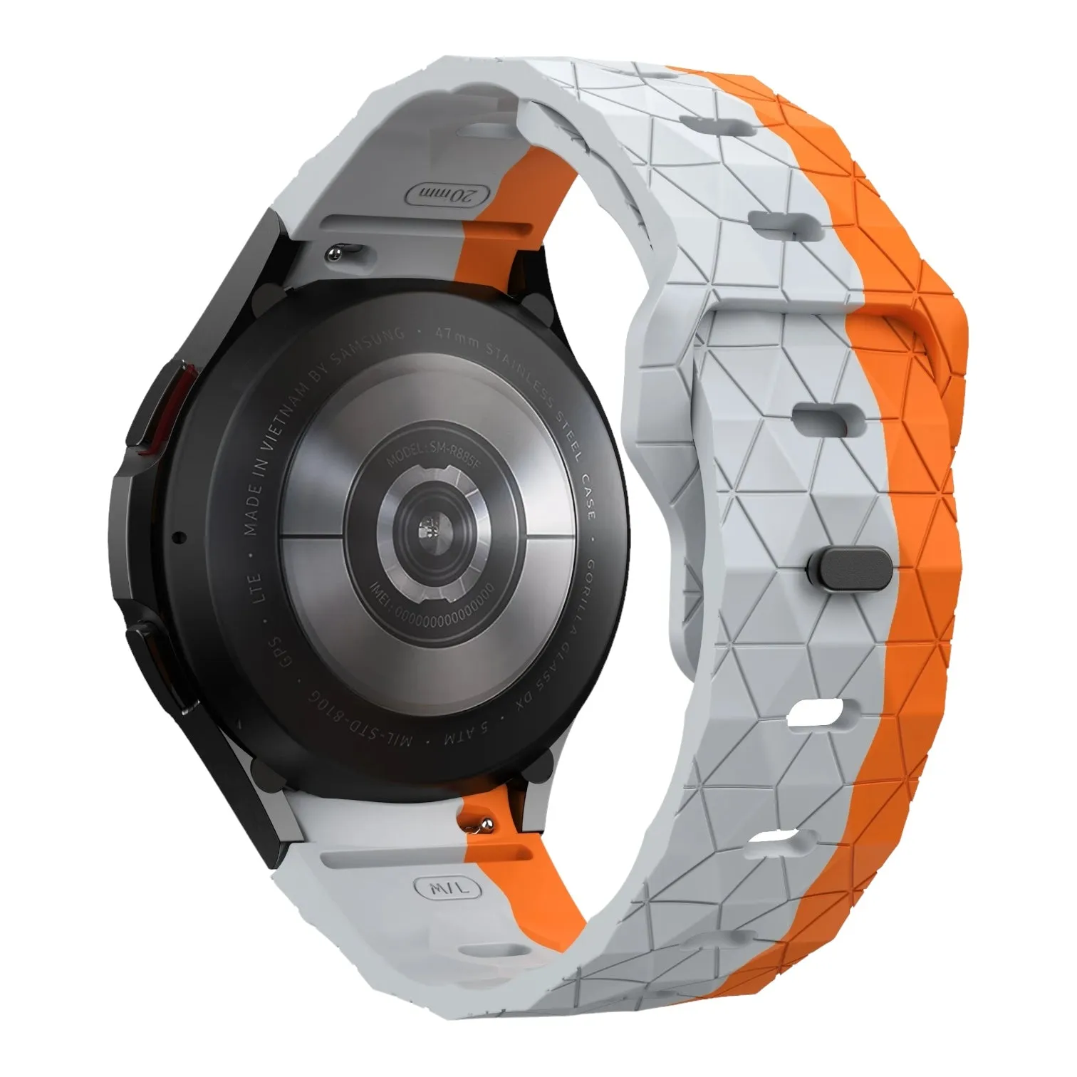 Ryze Evo Smart Watch compatible Silicone Football Pattern Watch Straps