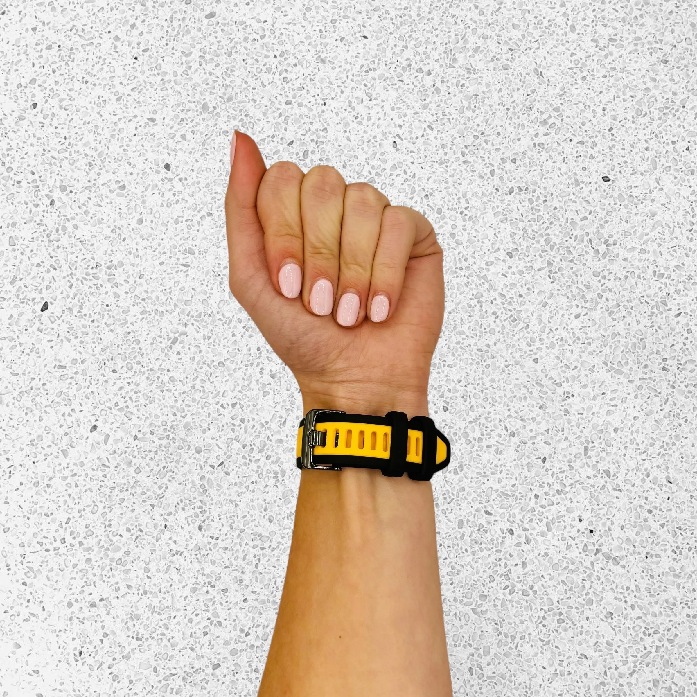 Ryze Flex Smart Watch Dual Colour Silicone Watch Straps