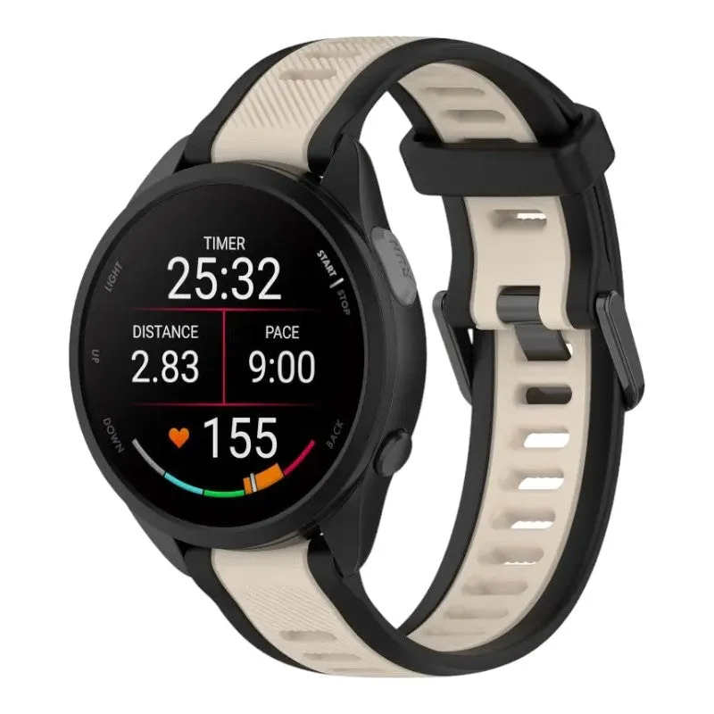 Ryze Flex Smart Watch Dual Colour Silicone Watch Straps