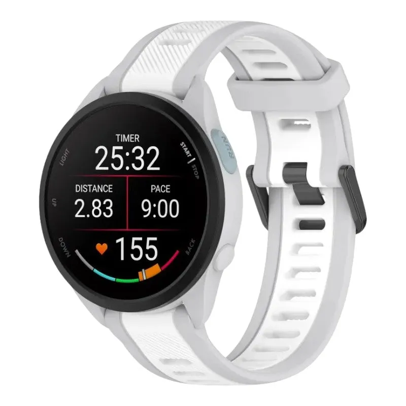 Ryze Flex Smart Watch Dual Colour Silicone Watch Straps