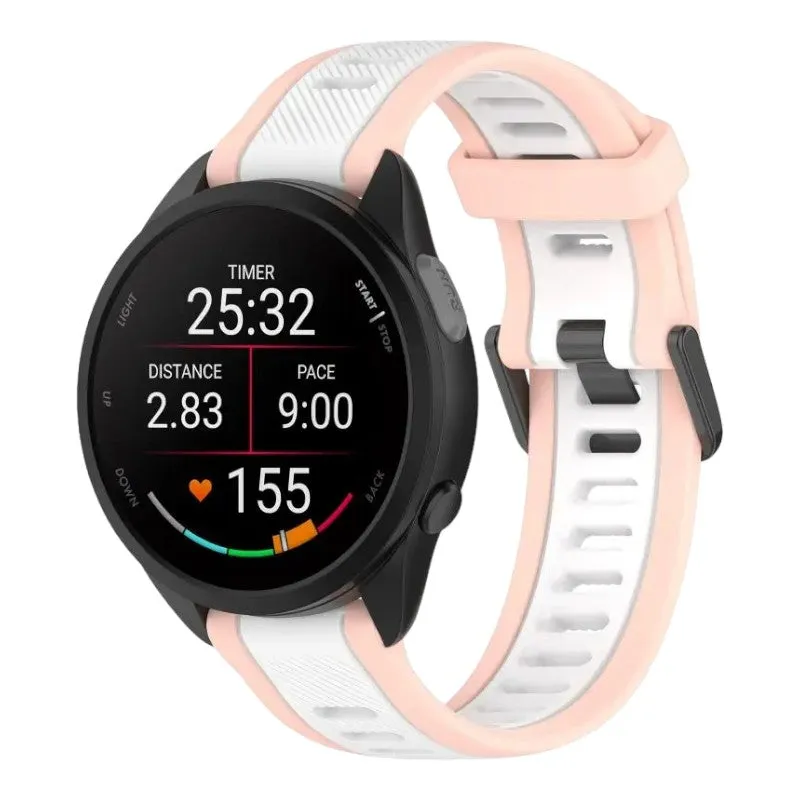 Ryze Flex Smart Watch Dual Colour Silicone Watch Straps