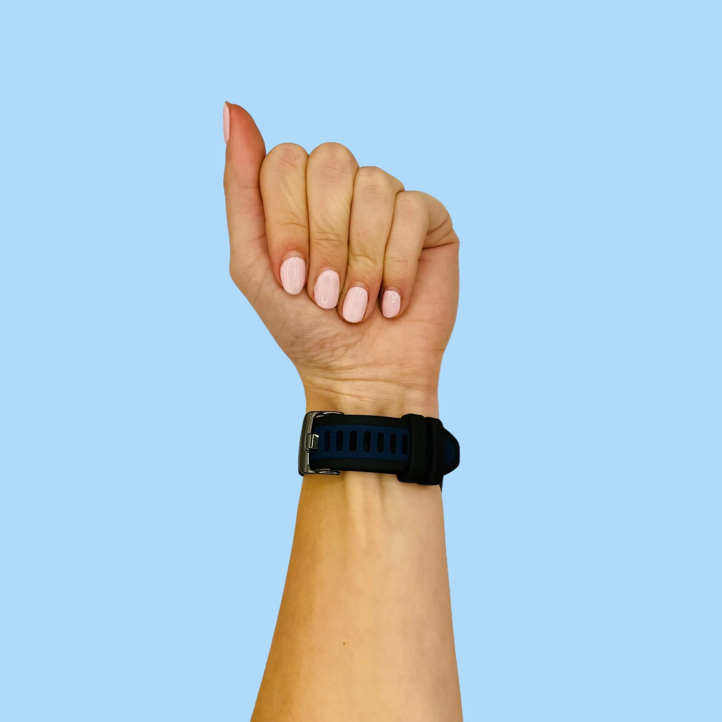 Ryze Flex Smart Watch Dual Colour Silicone Watch Straps