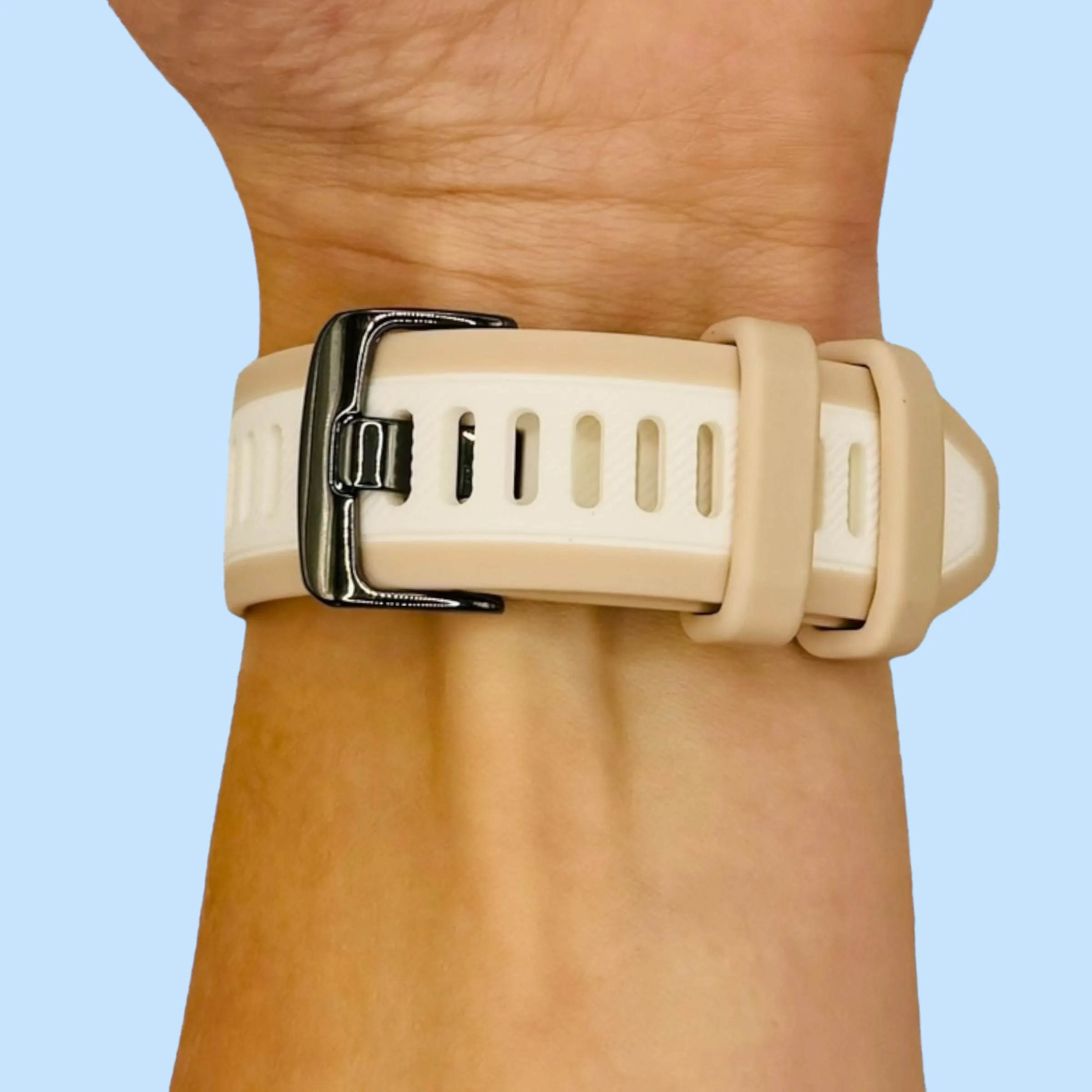 Ryze Flex Smart Watch Dual Colour Silicone Watch Straps