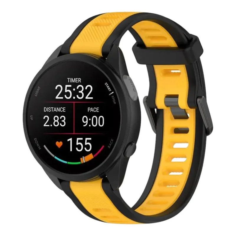 Ryze Flex Smart Watch Dual Colour Silicone Watch Straps