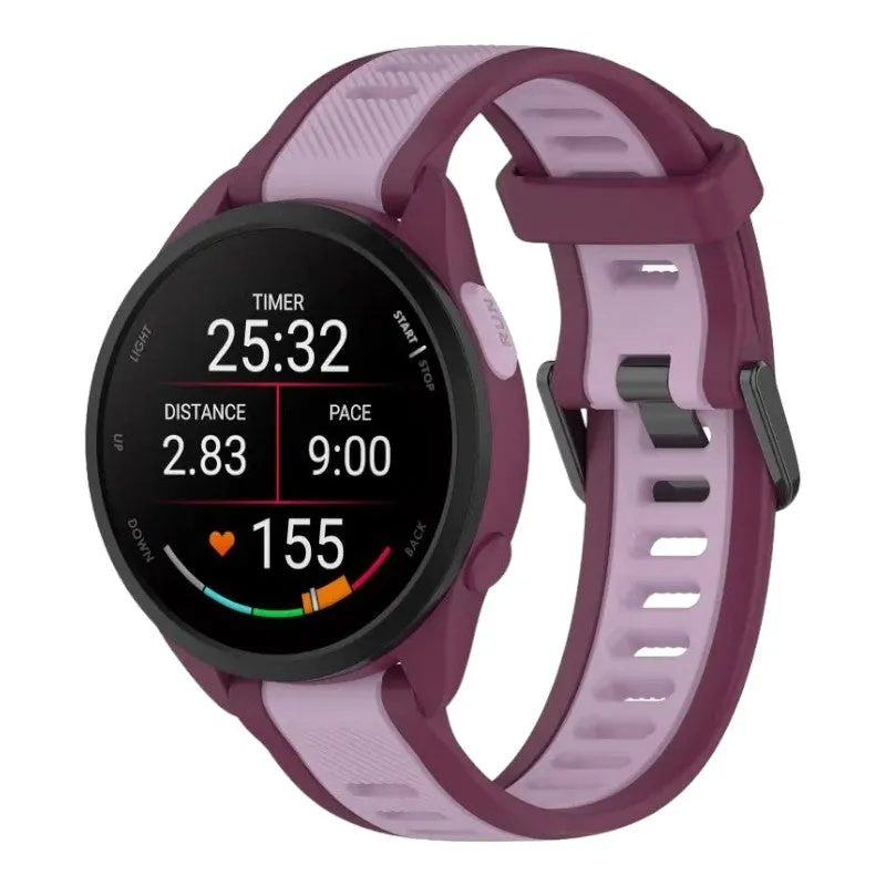 Ryze Flex Smart Watch Dual Colour Silicone Watch Straps