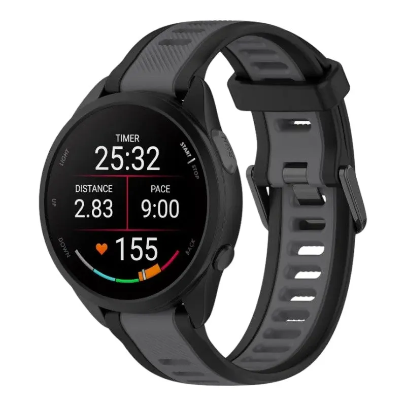 Ryze Flex Smart Watch Dual Colour Silicone Watch Straps