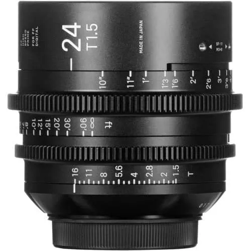 Sigma 24mm T1.5 Canon EF Mount Cine Lens