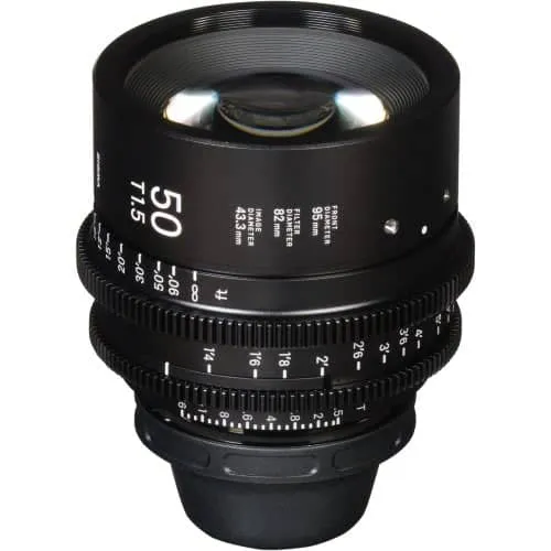 Sigma 50mm T1.5 Cine Lens for PL Mount