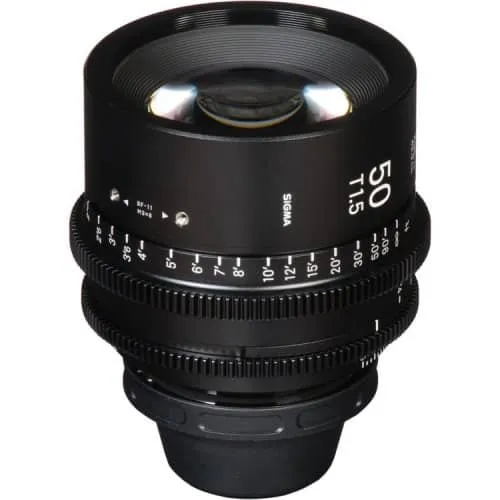 Sigma 50mm T1.5 Cine Lens for PL Mount