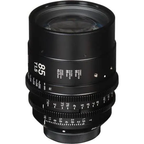 Sigma 85mm T1.5 Cine Lens for Sony E-Mount