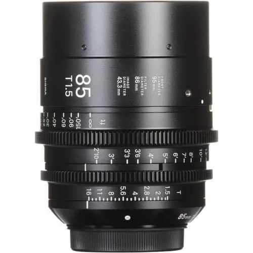 Sigma 85mm T1.5 Cine Lens for Sony E-Mount