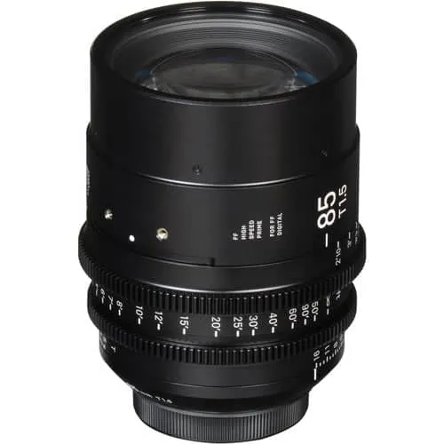 Sigma 85mm T1.5 Cine Lens for Sony E-Mount