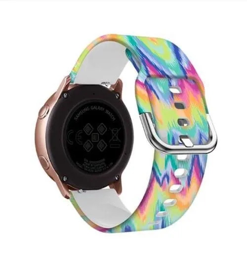 Silicone Pattern Watch Straps compatible with the Ryze Evo Smart Watch
