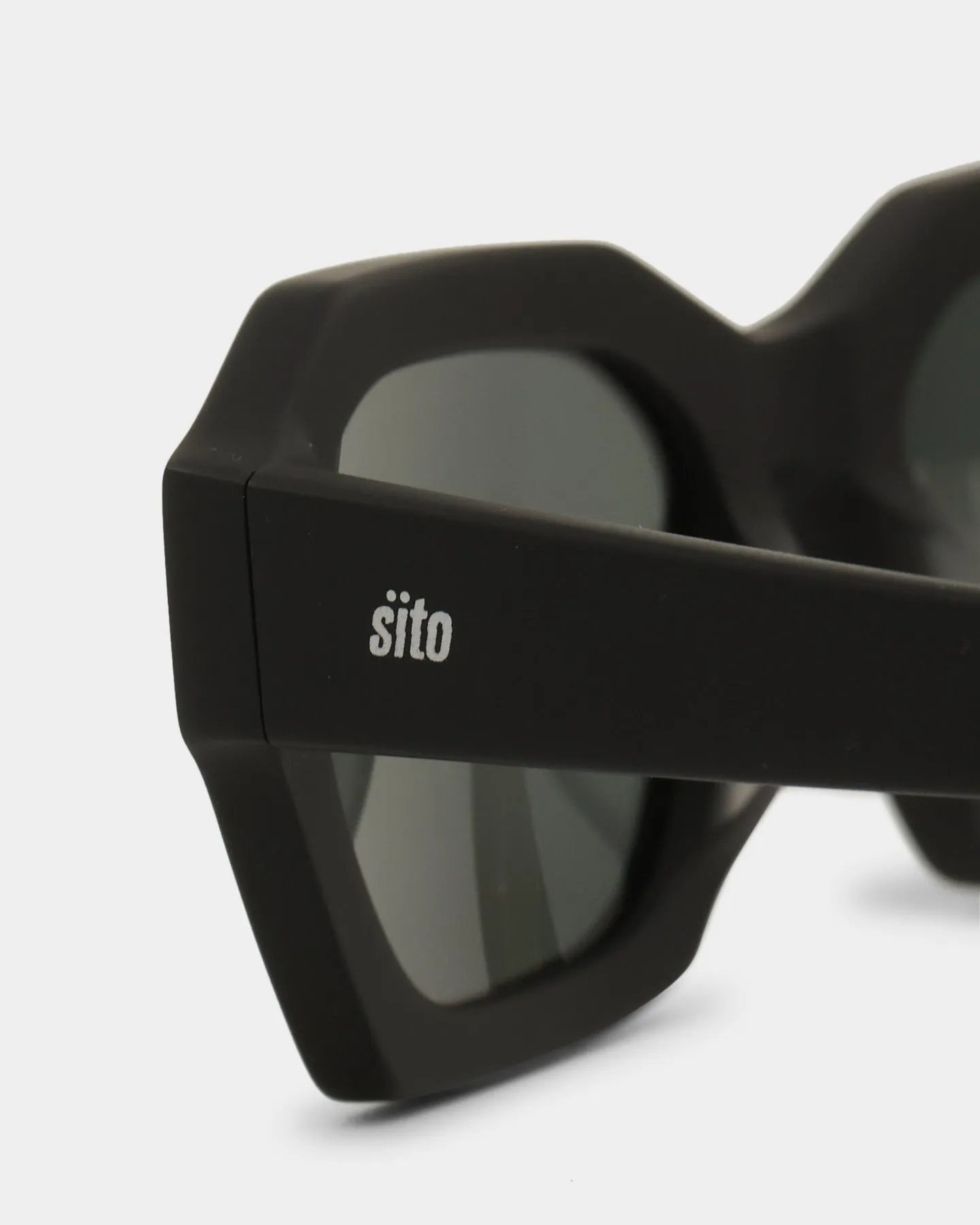 Sito Kinetic Sunglasses Matte Black/Iron Grey Polarised