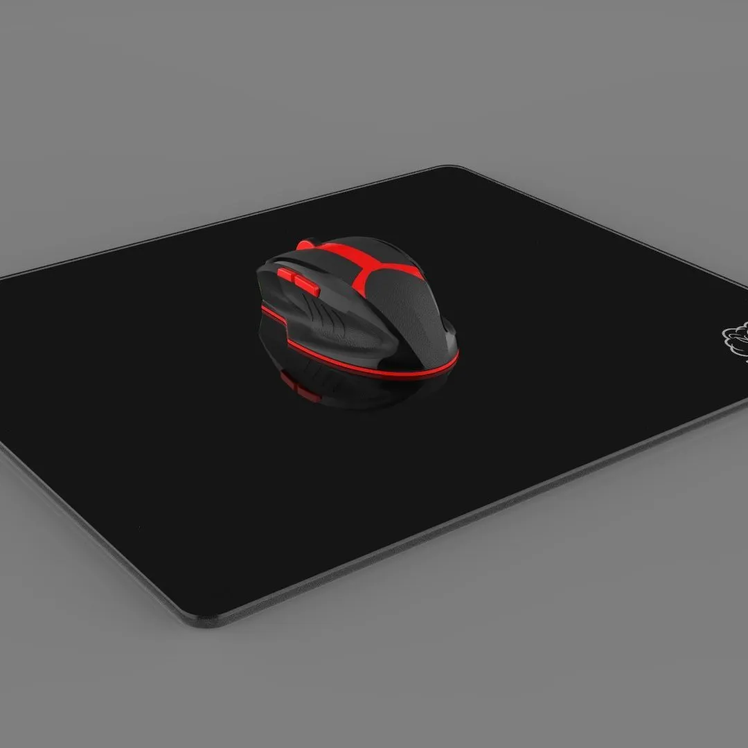 SkyPad Black Glass 2.0 Mousepad