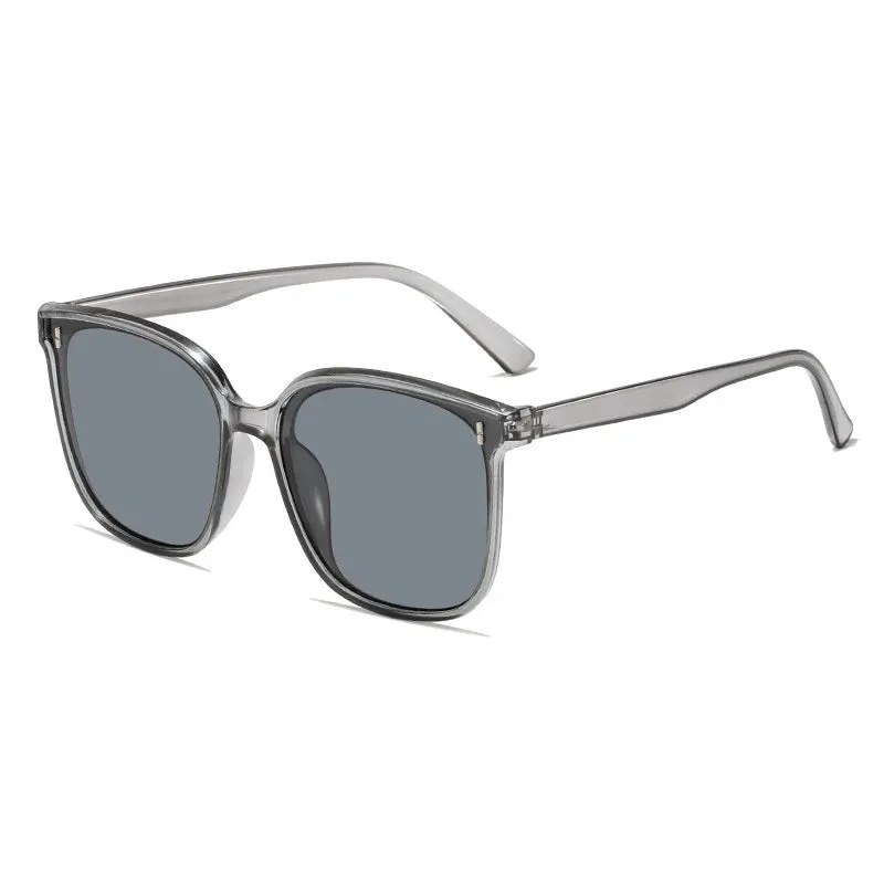 Square Women Designer Retro 2024 High-Quality New Oversized Brand Sunglasses