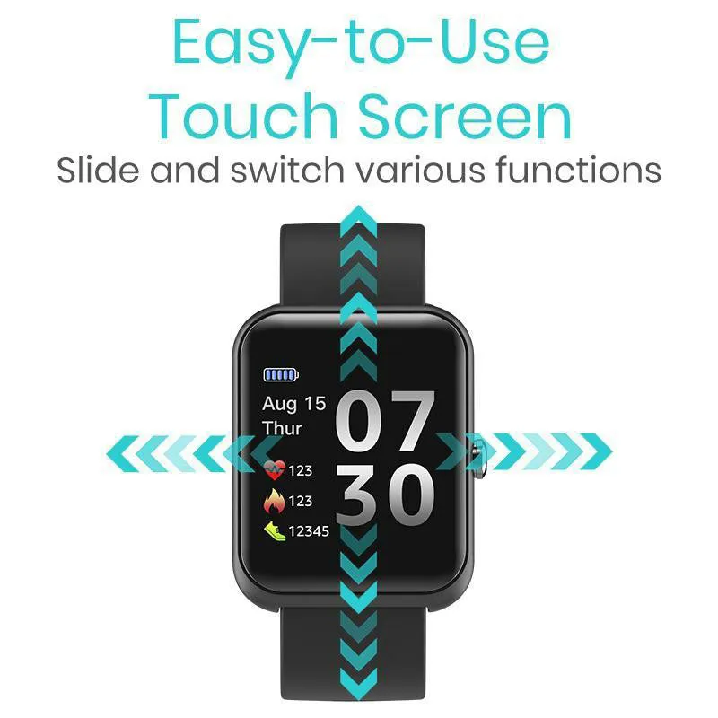 Vive Health Fitness Tracker Mach V Watch