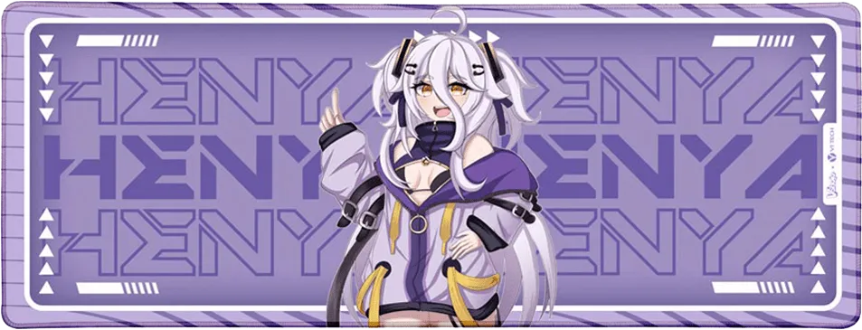 VShojo Henya x V1 Tech Large Mouse Pad