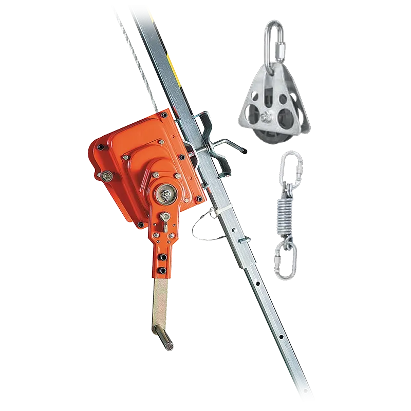 WD00CM/250 - Winch with pulley & mounting bracket