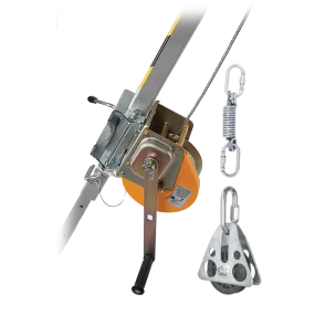 WD00CM/250 - Winch with pulley & mounting bracket